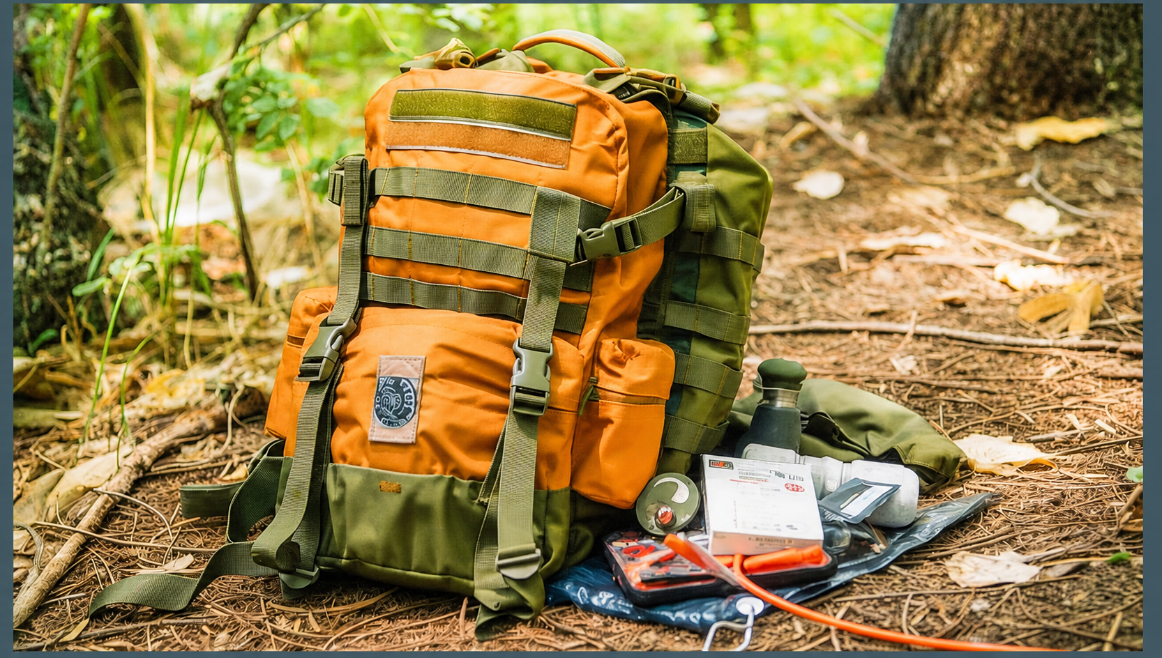 Mochila de 72 horas para técnicas de supervivencia